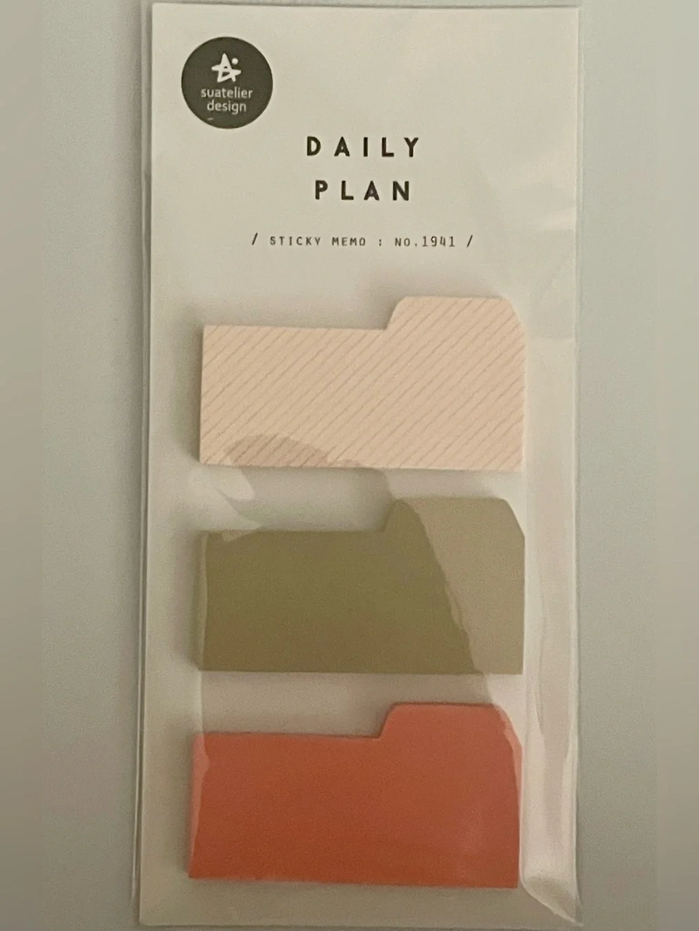 Monthly & Daily Plan Sticky Notes by Suatelier Design